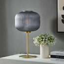 Reprise Glass Sphere Glass and Metal Table Lamp by Modway by HouseOfZazla