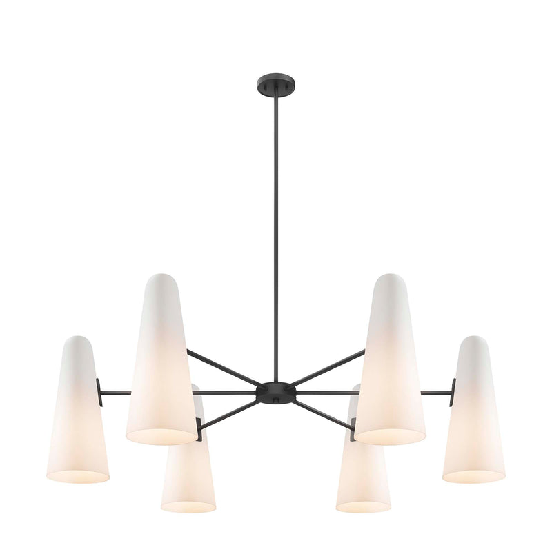 Beacon 6-Light Chandelier by Modway, photo 4 of 7