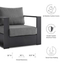 Tahoe Outdoor Patio Aluminum Armchair by Modway by HouseOfZazla