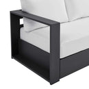 Tahoe Outdoor Patio Powder-Coated Aluminum Sofa by Modway by HouseOfZazla
