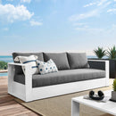 Tahoe Outdoor Patio Powder-Coated Aluminum Sofa by Modway by HouseOfZazla