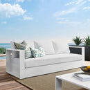 Tahoe Outdoor Patio Powder-Coated Aluminum Sofa by Modway by HouseOfZazla