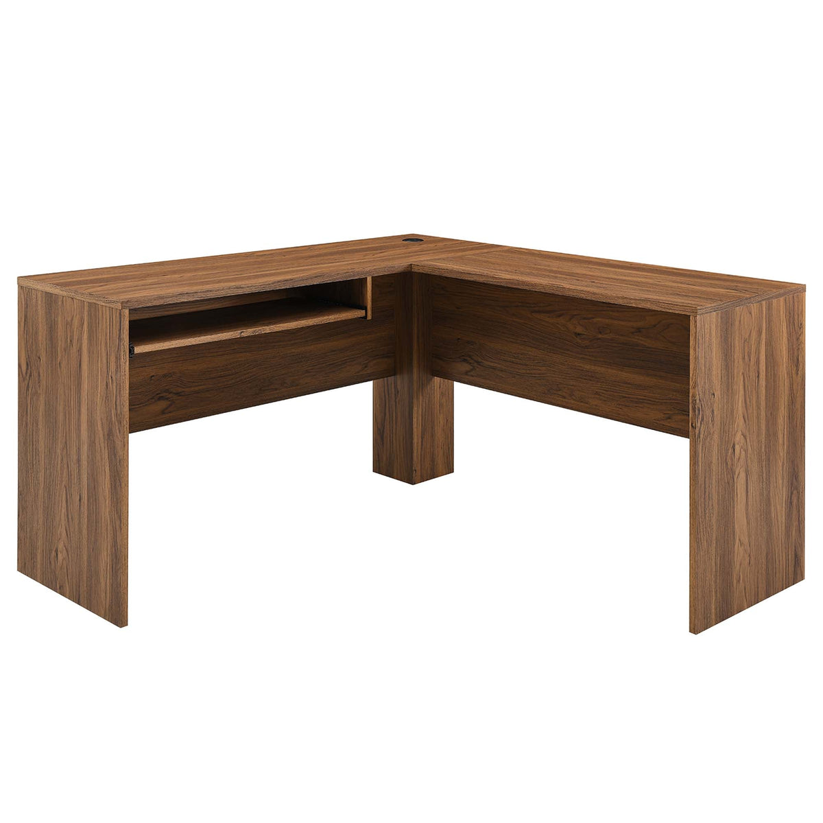 Venture L-Shaped Wood Office Desk by Modway, photo 3 of 7