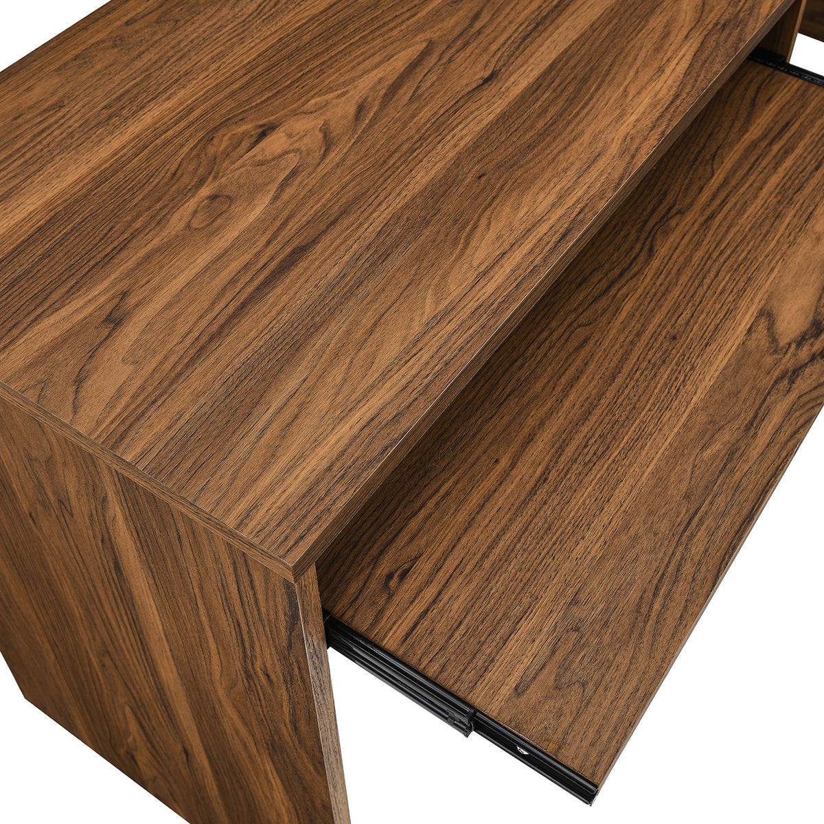 Venture L-Shaped Wood Office Desk by Modway, photo 6 of 7