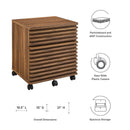Render Wood File Cabinet by Modway by HouseOfZazla