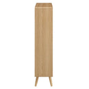 Transmit 5 Shelf Wood Grain Bookcase by Modway by HouseOfZazla