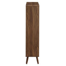 Transmit 5 Shelf Wood Grain Bookcase by Modway by HouseOfZazla