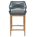 Wellspring Outdoor Patio Teak Wood Bar Stool by Modway by HouseOfZazla