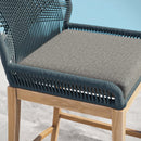 Wellspring Outdoor Patio Teak Wood Bar Stool by Modway by HouseOfZazla