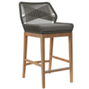 Wellspring Outdoor Patio Teak Wood Bar Stool by Modway by HouseOfZazla