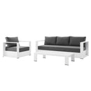 Tahoe 3-Piece Outdoor Patio Powder-Coated Aluminum Set by Modway by HouseOfZazla
