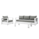 Tahoe 3-Piece Outdoor Patio Powder-Coated Aluminum Set by Modway by HouseOfZazla