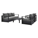 Tahoe 4-Piece Outdoor Patio Powder-Coated Aluminum Set by Modway by HouseOfZazla