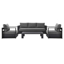 Tahoe 4-Piece Outdoor Patio Powder-Coated Aluminum Set by Modway by HouseOfZazla