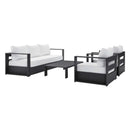 Tahoe 4-Piece Outdoor Patio Powder-Coated Aluminum Set by Modway by HouseOfZazla