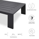 Tahoe 2-Piece Outdoor Patio Powder-Coated Aluminum Set by Modway by HouseOfZazla