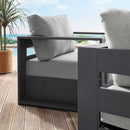Tahoe 2-Piece Outdoor Patio Powder-Coated Aluminum Armchair Set by Modway by HouseOfZazla