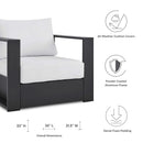 Tahoe 2-Piece Outdoor Patio Powder-Coated Aluminum Armchair Set by Modway by HouseOfZazla