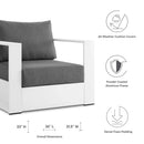 Tahoe 2-Piece Outdoor Patio Powder-Coated Aluminum Armchair Set by Modway by HouseOfZazla