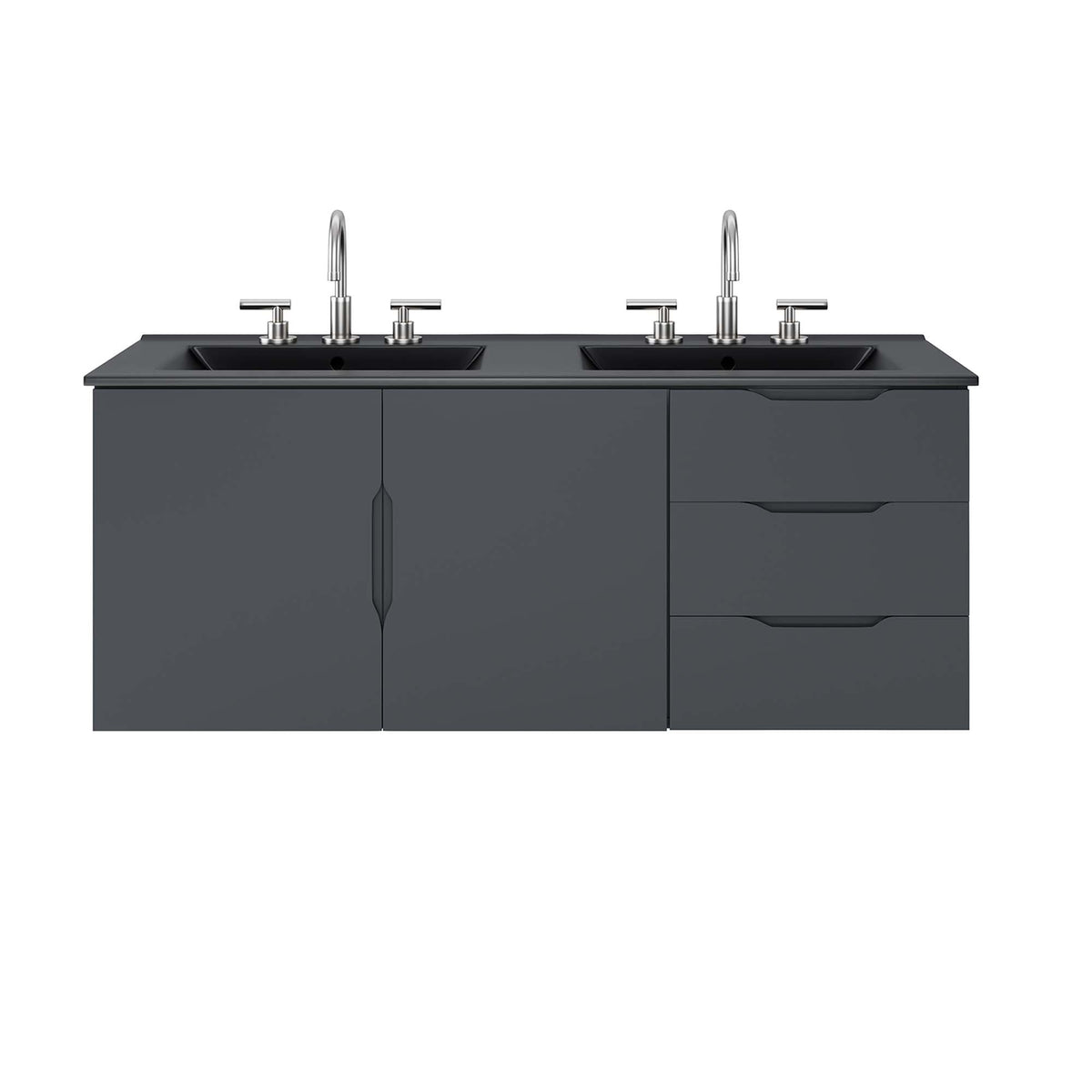 Vitality 48" Double Sink Bathroom Vanity by Modway, photo 7 of 28