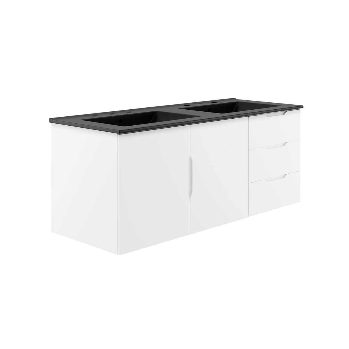 Vitality 48" Double Sink Bathroom Vanity by Modway, photo 28 of 28