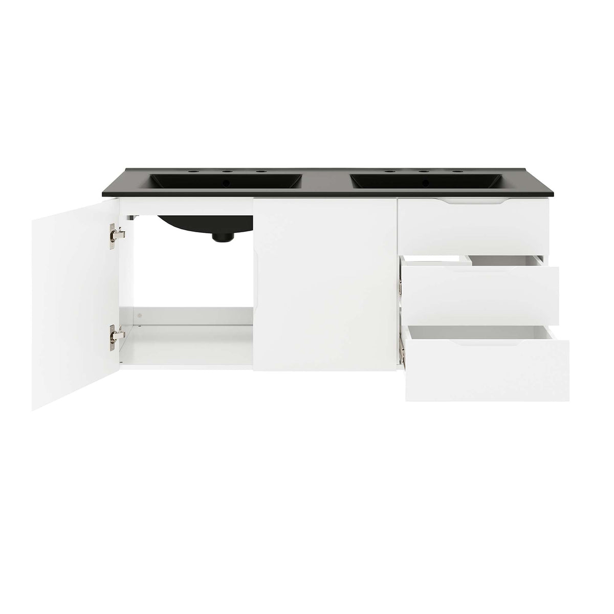Vitality 48" Double Sink Bathroom Vanity by Modway, photo 16 of 28