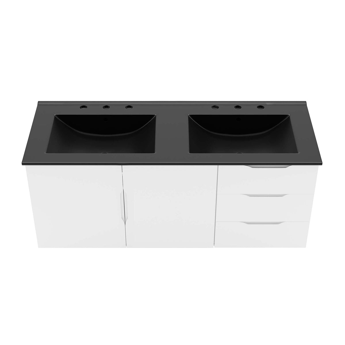Vitality 48" Double Sink Bathroom Vanity by Modway, photo 13 of 28