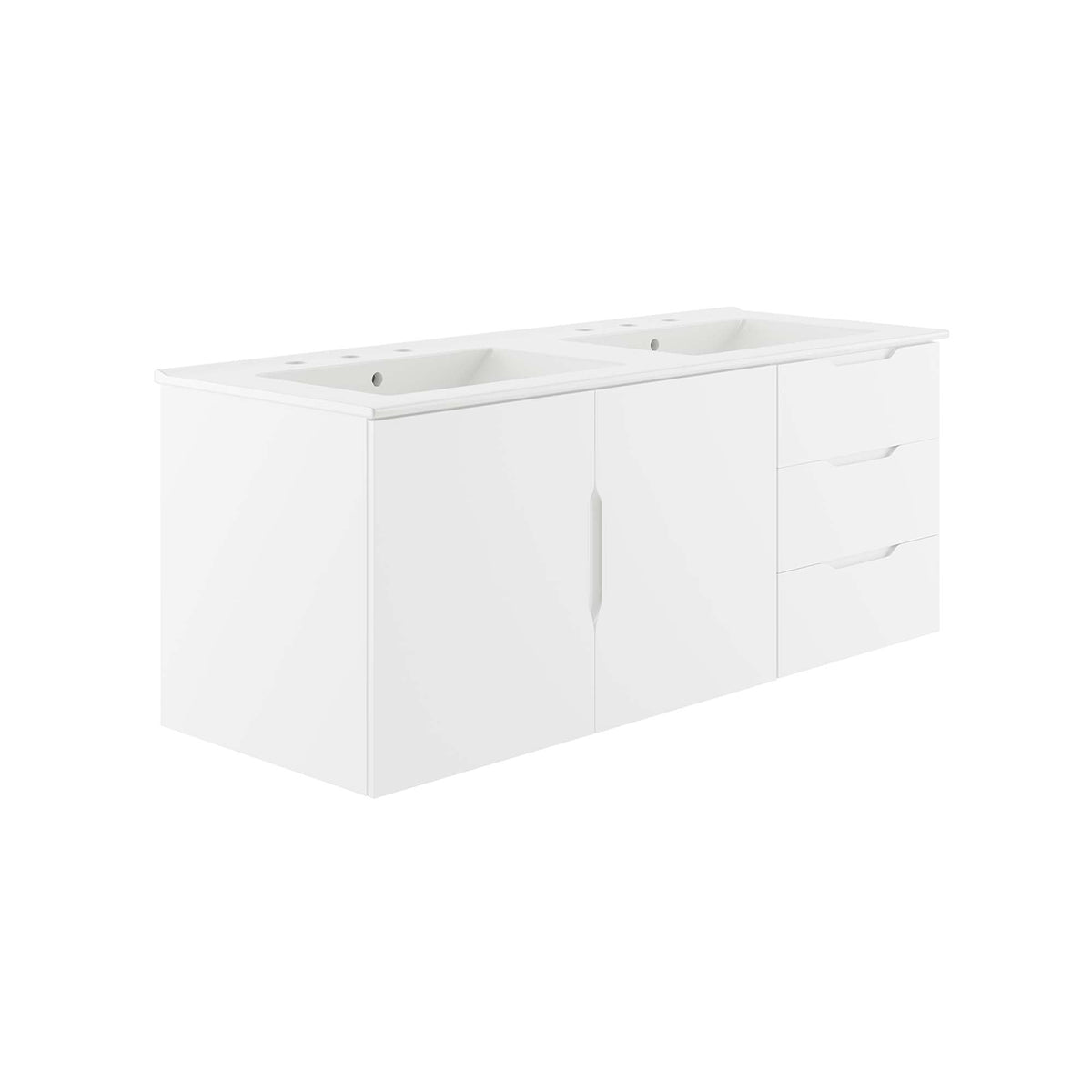 Vitality 48" Double Sink Bathroom Vanity by Modway, photo 27 of 28