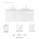 Vitality 48" Double Sink Bathroom Vanity by Modway by HouseOfZazla