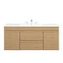 Render 48" Wall-Mount Bathroom Vanity by Modway by HouseOfZazla