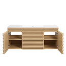 Render 48" Wall-Mount Bathroom Vanity by Modway by HouseOfZazla
