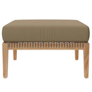 Clearwater Outdoor Patio Teak Wood Ottoman by Modway by HouseOfZazla