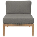 Clearwater Outdoor Patio Teak Wood Armless Chair by Modway by HouseOfZazla