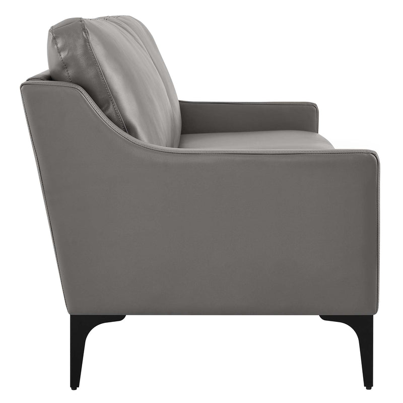 Corland Leather Sofa by Modway, photo 3 of 7