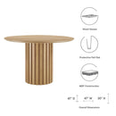 Senja 47" Round Dining Table by Modway by HouseOfZazla