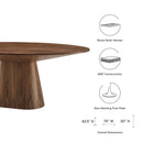 Provision 75" Oval Dining Table by Modway by HouseOfZazla