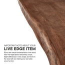 Viggo 60" Live Edge Acacia Wood Dining Table by Modway by HouseOfZazla