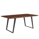 Viggo 74" Live Edge Acacia Wood Dining Table by Modway by HouseOfZazla