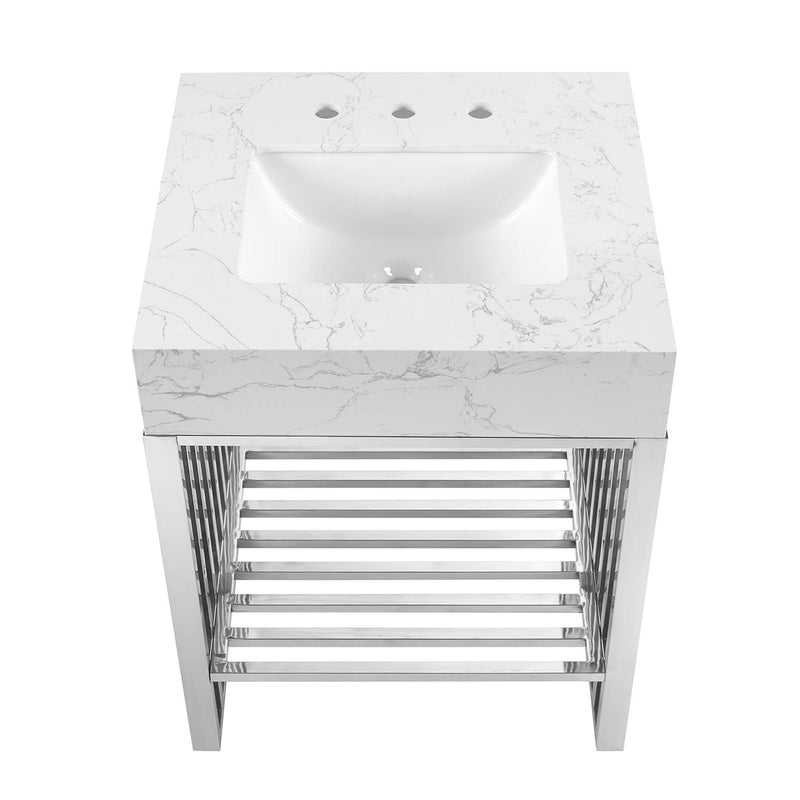 Gridiron 24" Bathroom Vanity by Modway, photo 4 of 7