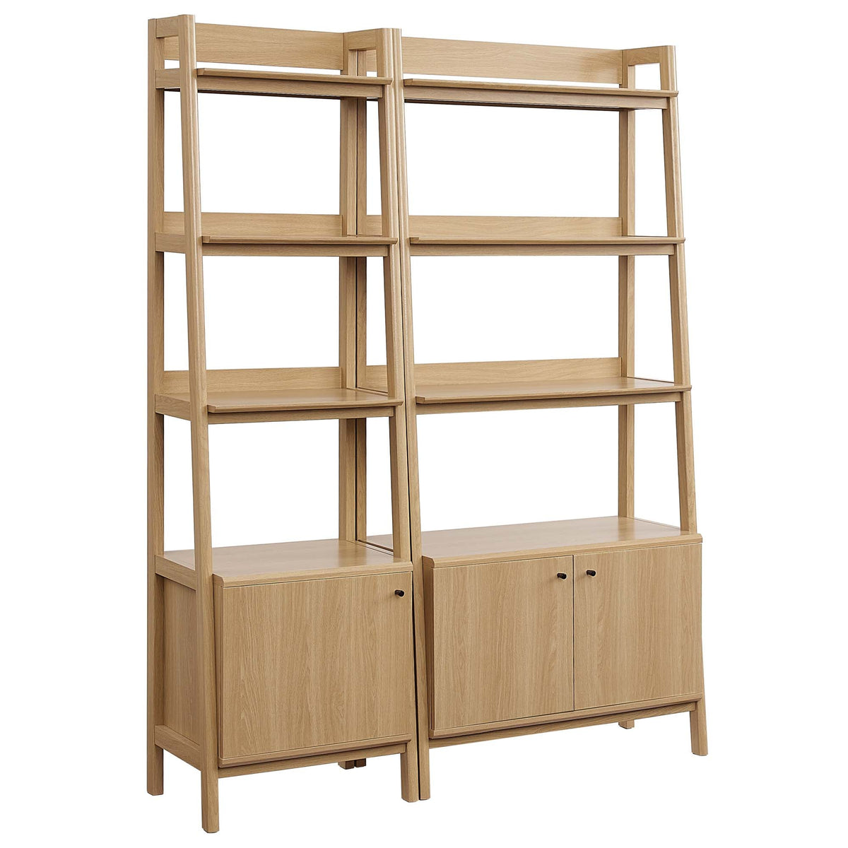 Bixby Wood Bookshelves Set of 2 by Modway, photo 14 of 15