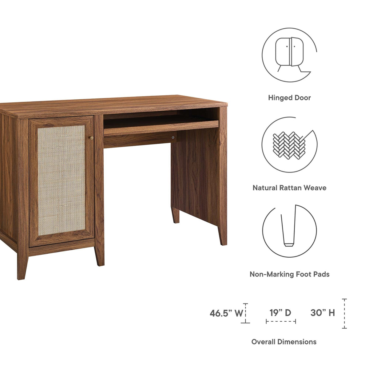 Soma 47" Office Desk by Modway, photo 2 of 21