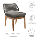 Wellspring 5-Piece Outdoor Patio Teak Wood Dining Set by Modway by HouseOfZazla