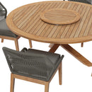 Wellspring 5-Piece Outdoor Patio Teak Wood Dining Set by Modway by HouseOfZazla