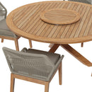 Wellspring 5-Piece Outdoor Patio Teak Wood Dining Set by Modway by HouseOfZazla