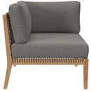 Clearwater Outdoor Patio Teak Wood Loveseat by Modway by HouseOfZazla
