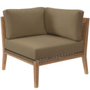 Clearwater Outdoor Patio Teak Wood Loveseat by Modway by HouseOfZazla