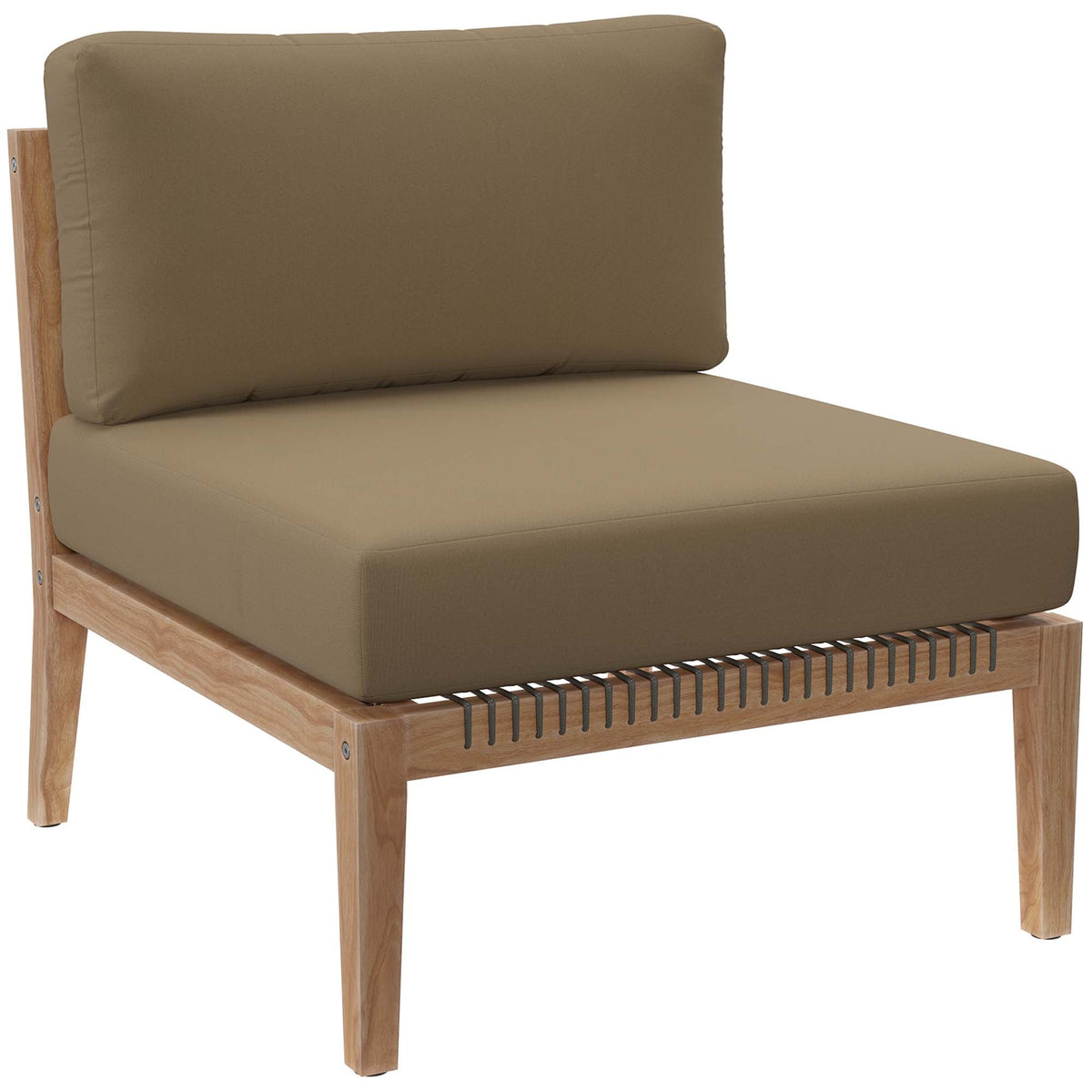 Clearwater Outdoor Patio Teak Wood Sofa by Modway, photo 10 of 28