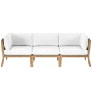 Clearwater Outdoor Patio Teak Wood Sofa by Modway by HouseOfZazla