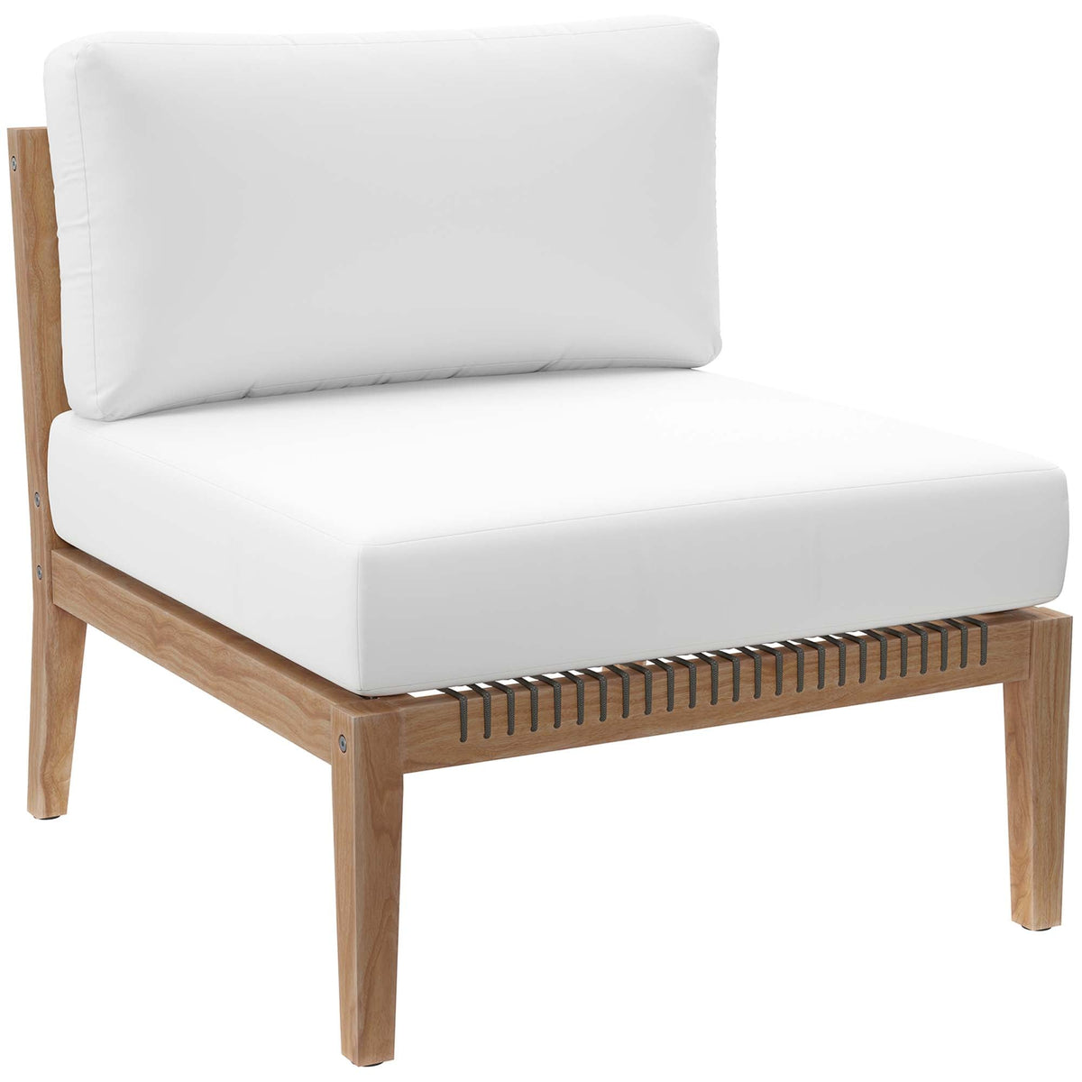 Clearwater Outdoor Patio Teak Wood Sofa by Modway, photo 7 of 28