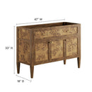 Elysian 48" Wood Bathroom Vanity Cabinet (Sink Basin Not Included) by Modway by HouseOfZazla